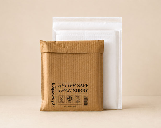 WaveBag LIGHT – Paper padded mailers for e-commerce