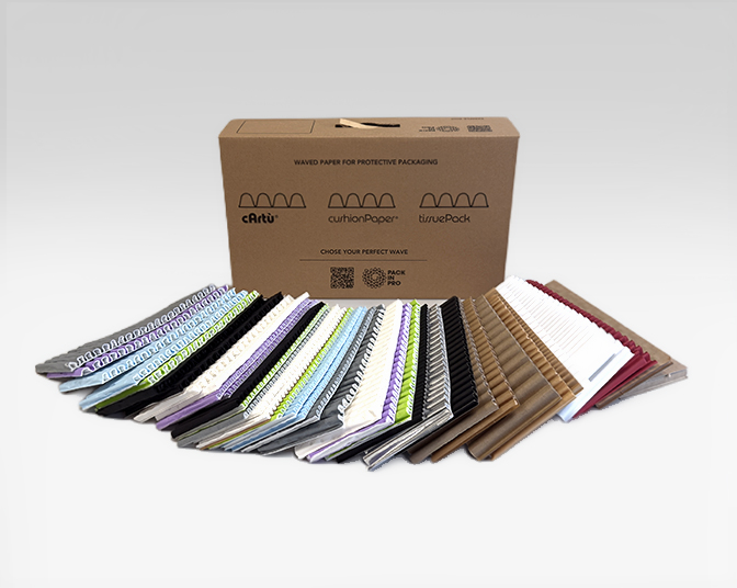 ALL INCLUSIVE Sample Box for Cut&Code – Packaging materials in rolls